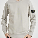 Felpa uomo girocollo grigio chiaro 6100060 S0051V0061 STONE ISLAND 