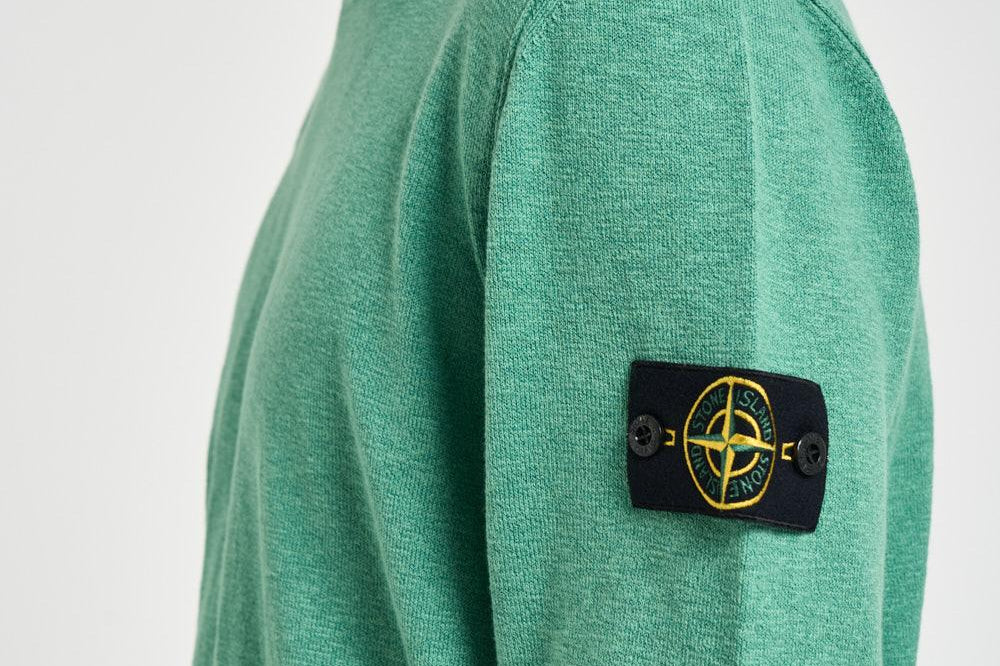 Maglia uomo girocollo verde 5100052 S00B0V005H STONE ISLAND 
