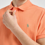 Polo uomo arancione 710536856 505 RALPH LAUREN 