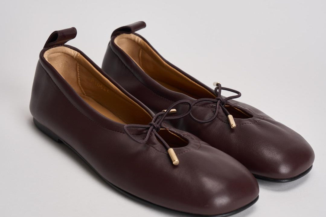 Ballerina donna Rosalind flats bordeaux S100303 02 ALOHAS 