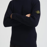 Dolcevita uomo a costine blu 5100052 S00C2V0020 STONE ISLAND 