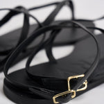 Sandali infradito donna neri I1.5Y0 BLACKCROSSOVER MANEBI' 