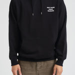 Felpa uomo con cappuccio nera HO162 CO127BL DROLE DE MONSIEUR 