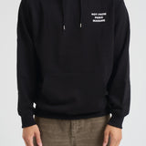 Felpa uomo con cappuccio nera HO162 CO127BL DROLE DE MONSIEUR 