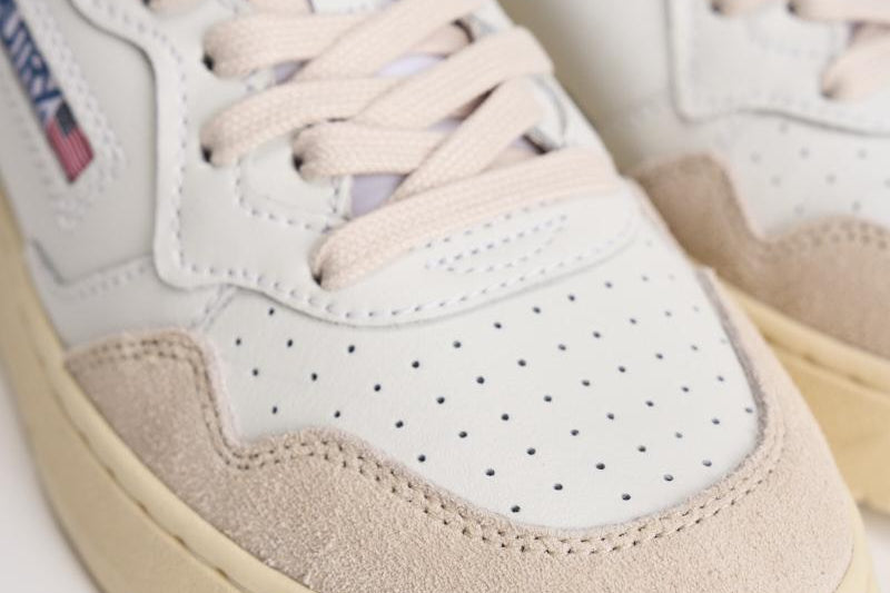Sneakers donna Medalist panna, beige e grigio AULW LS01 AUTRY 