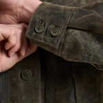 Giacca donna effetto vintage marrone 50009D ARMY SALVATORE SANTORO 