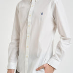 Camicia uomo Oxford bianca 710928254 002 RALPH LAUREN 