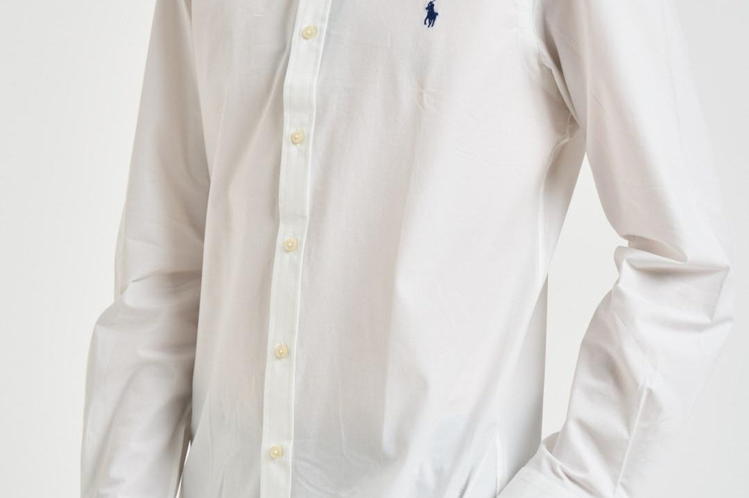 Camicia uomo Oxford bianca 710928254 002 RALPH LAUREN 
