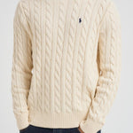 Maglia uomo girocollo panna 710775885 024 RALPH LAUREN 