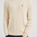 Maglia uomo girocollo panna 710775885 024 RALPH LAUREN 