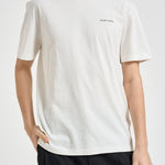 T-shirt uomo girocollo bianca GMP01220 P00238010363 GOLDEN GOOSE 