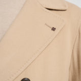 Cappotto uomo doppiopetto beige ARDEN 350001EA810 TAGLIATORE 