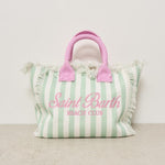 Borsa donna Colette a righe verde COLETTE 03756H MC2 SAINT BARTH 