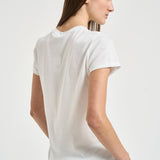 T-shirt donna girocollo bianca 211B14605 032 RALPH LAUREN 