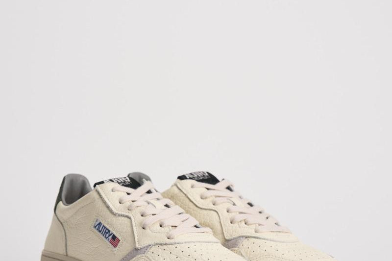 Sneakers uomo Medalist low verde AULM NE05 AUTRY 