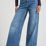 Jeans donna Lemony in denim PA0052FA B1H06I30BU ISABEL MARANT 