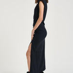 Abito donna lungo Nadela nero RO0307FA A1N41I01BK ISABEL MARANT 