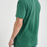 T-shirt uomo con stampa verde 710B13522 001 RALPH LAUREN 