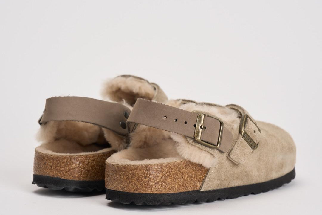 Scarpa donna Tokio Shearling taupe 1028349 TAUPE BIRKENSTOCK 