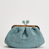 Clutch donna Pasticcino Bag small celeste PALMAS 001 MAX MARA 