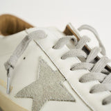 Sneakers uomo bianco e cammello GMF00102 F00218210803 GOLDEN GOOSE 
