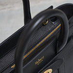 Borsa donna nera mini Bayswater HH4949 205A100 MULBERRY 