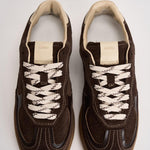 Sneakers donna in suede marrone S100471 52 ALOHAS 