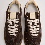 Sneakers donna in suede marrone S100471 52 ALOHAS 