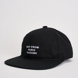 Cappellino uomo nero con ricamo CP194 CO138BL DROLE DE MONSIEUR 