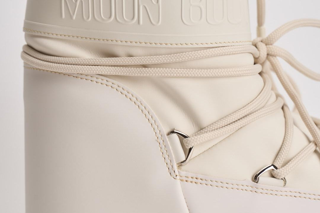 Stivale donna Icon Low Rubber crema 1409380 L002CREAM MOON BOOT 