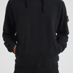Felpa uomo con cappuccio nera 6100029 S0A20V0029 STONE ISLAND 