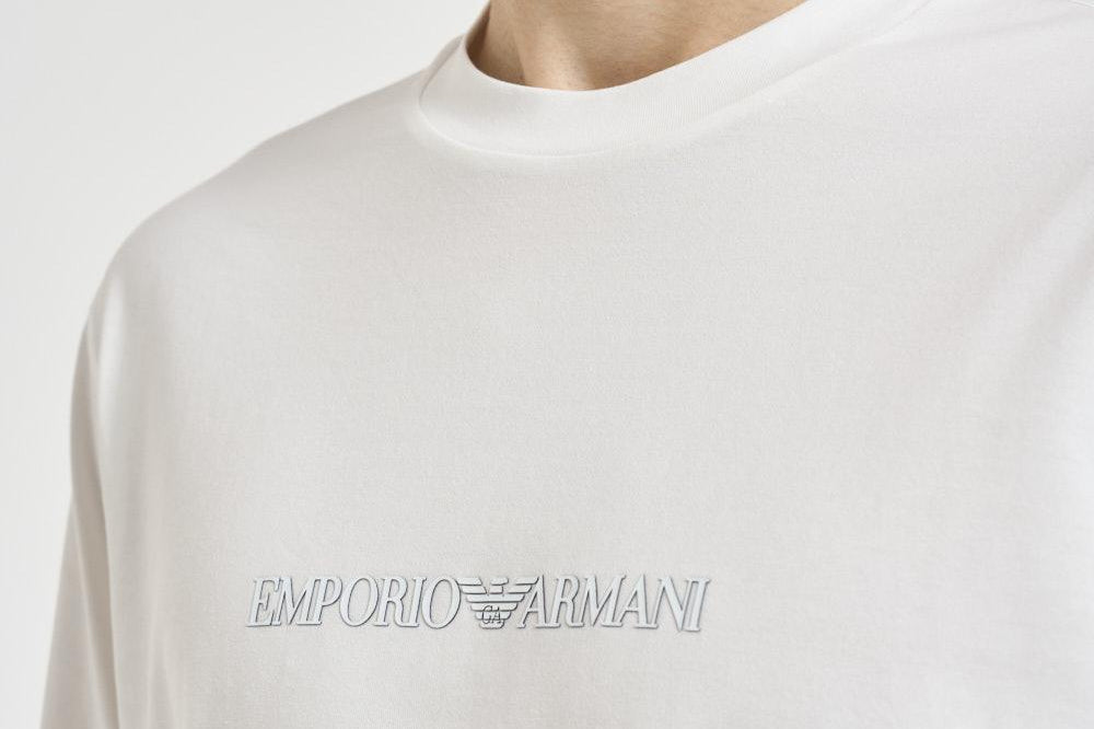 T-shirt uomo girocollo bianca EM004583 AF13669M0307 EMPORIO ARMANI 