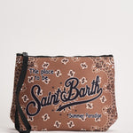 Pochette donna Aline fantasia marrone ALINE 07684L MC2 SAINT BARTH 
