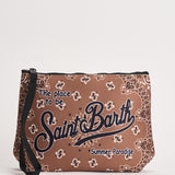 Pochette donna Aline fantasia marrone ALINE 07684L MC2 SAINT BARTH 