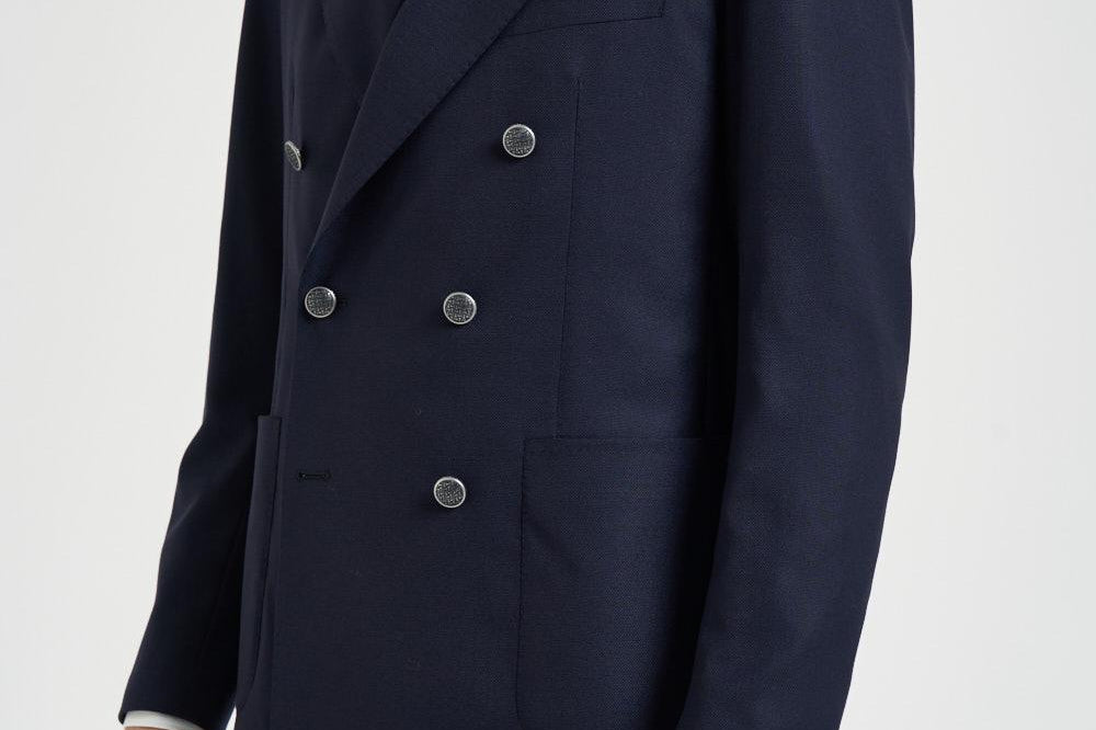Giacca uomo doppiopetto blu 1SMC20K 060069B5040 TAGLIATORE 