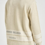 Maglia uomo girocollo panna 5100043 S00XGV0M93 STONE ISLAND 