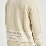 Maglia uomo girocollo panna 5100043 S00XGV0M93 STONE ISLAND 