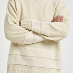 Maglia uomo girocollo panna 5100043 S00XGV0M93 STONE ISLAND 