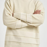 Maglia uomo girocollo panna 5100043 S00XGV0M93 STONE ISLAND 