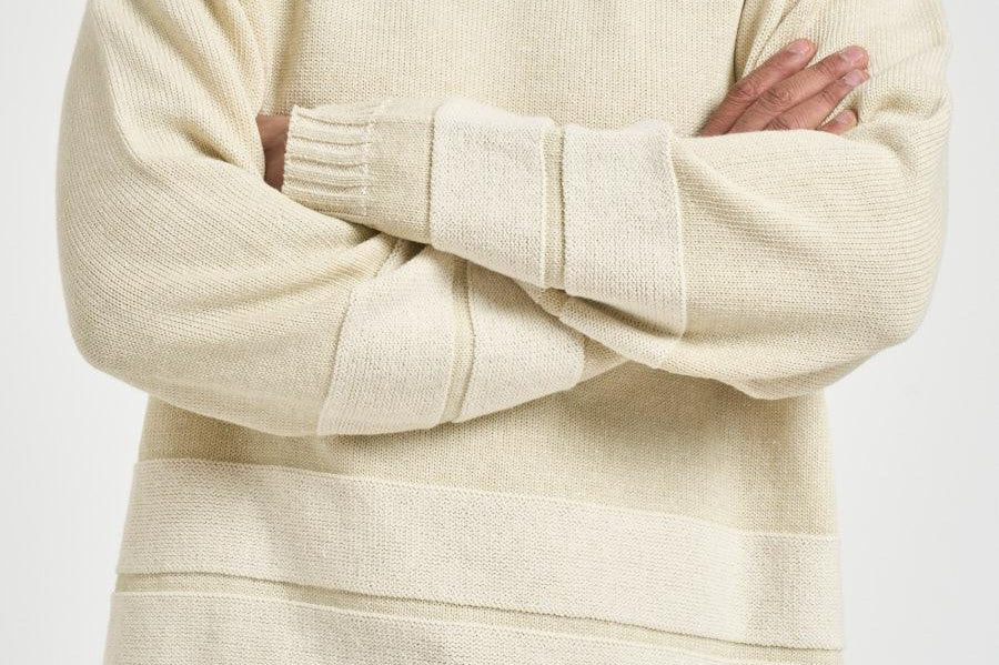 Maglia uomo girocollo panna 5100043 S00XGV0M93 STONE ISLAND 