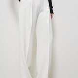 Pantalone donna bianco gamba dritta PA081 360 ELISABETTA FRANCHI 