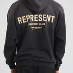Felpa uomo con cappuccio grigia OCM4113 AGEDBLACK REPRESENT 