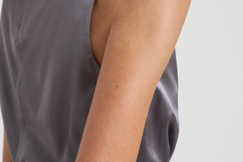 Top con fusciacca donna 725FW7709S SMOKEGRAY DANAME 