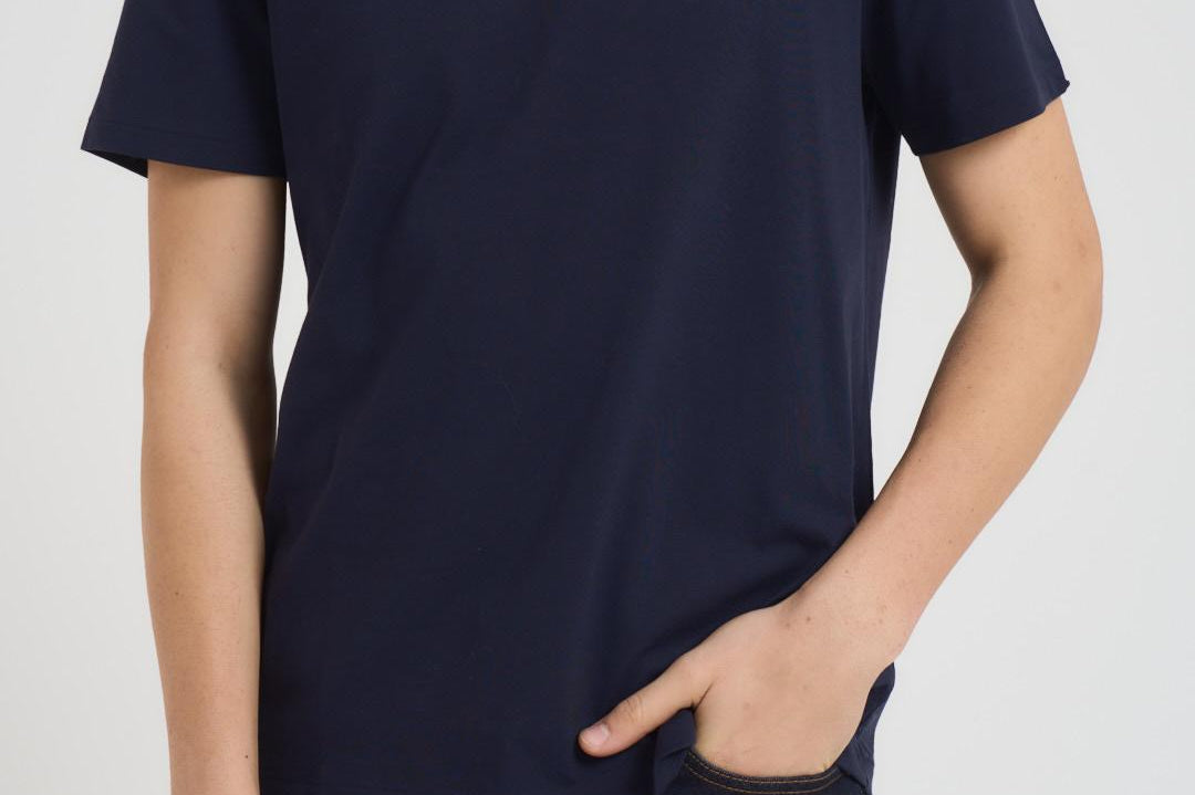 T-shirt uomo girocollo blu 710680785 004 RALPH LAUREN 