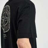 T-shirt uomo girocollo nera 2100001 S0285V0029 STONE ISLAND 