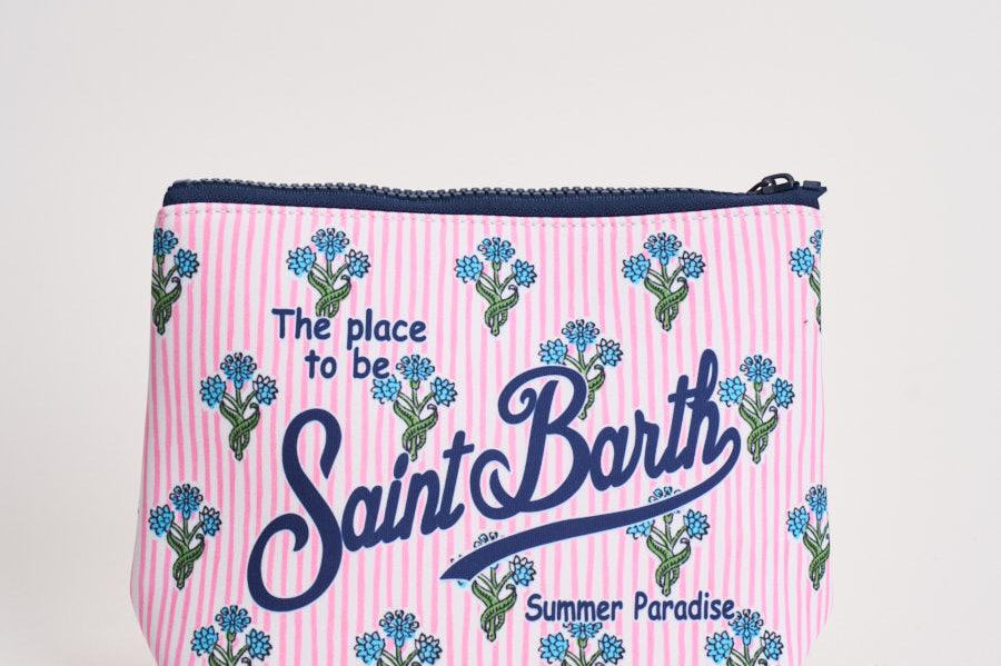 Pochette donna Aline a fantasia rosa ALINE 00992L MC2 SAINT BARTH 
