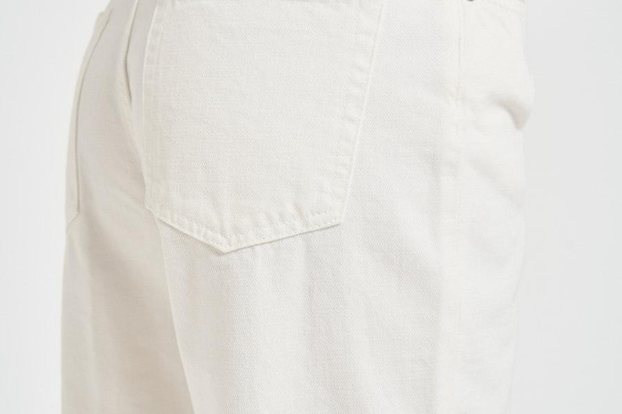 Jeans donna gamba dritta bianchi KOREABULL44 OFF WHITE HAIKURE 