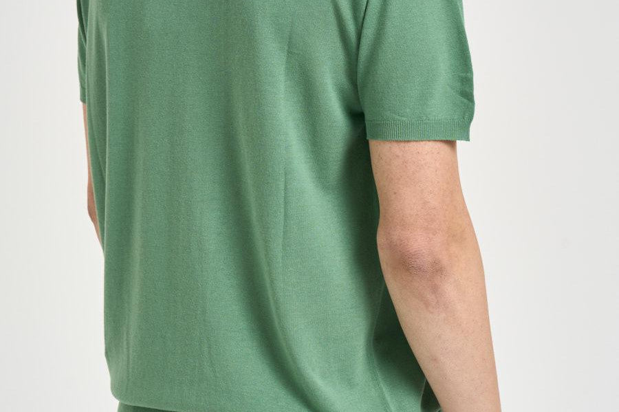 Maglia uomo verde acqua M010524 1310 ACCADEMIE TESSILI 