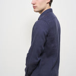 Camicia uomo blu X66TNW UE7 ACCADEMIE TESSILI 
