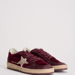 Sneakers Ballstar donna bordeaux GWF00117 F00747640533 GOLDEN GOOSE 